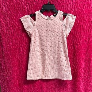 Forever 21 Pink Eyelet Kids Dress